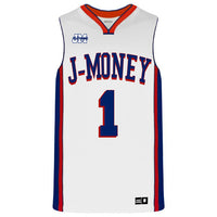 PHILLY SIX MONEY MAN BASKETBALL JERSEY (WHITE)