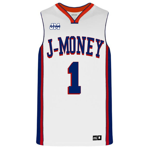 PHILLY SIX MONEY MAN BASKETBALL JERSEY (WHITE)