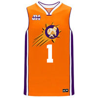 HIGH DESERT MONEY MAN BASKETBALL JERSEY (ORANGE)