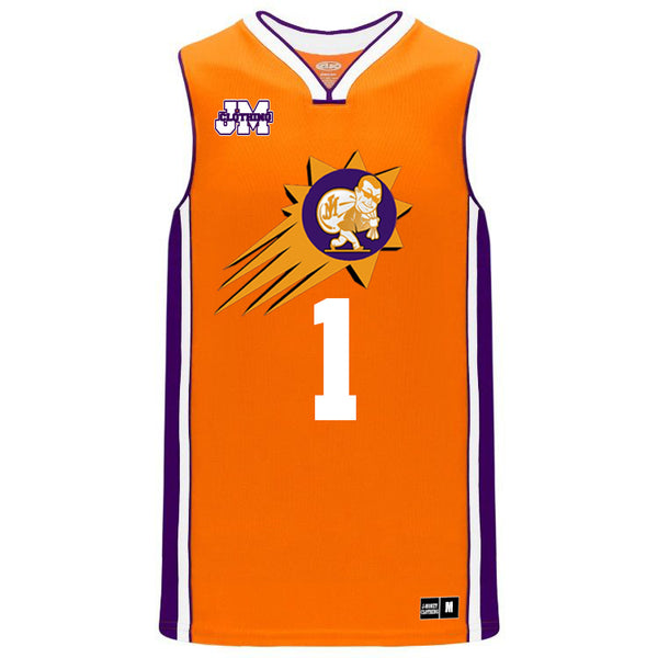 HIGH DESERT MONEY MAN BASKETBALL JERSEY (ORANGE)