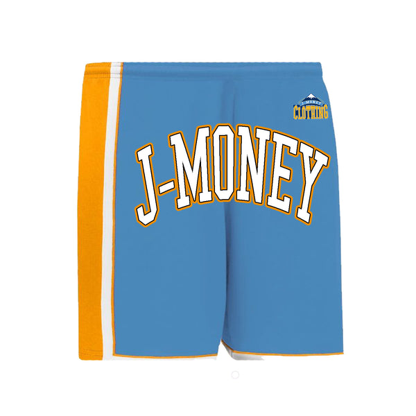 ROCKY MOUNTAIN BASKETBALL MONEY SHIORTS (SKY)