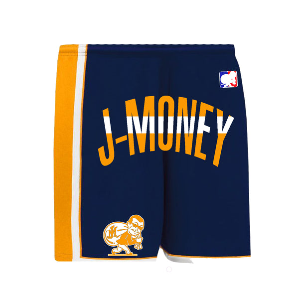 PACE THE SPEED BASKETBALL MONEY SHORTS (BLUE)