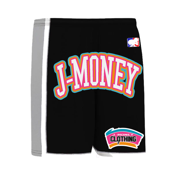 RIVER CITY BASKETBALL MONEY SHORTS (1998 BLACK)