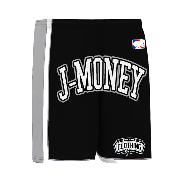 RIVER CITY BASKETBALL MONEY SHORTS (BLACK)
