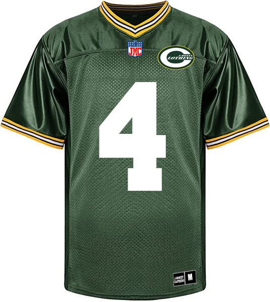 GREEN BAY CHEESE MONEY MAN FOOTBALL JERSEY (GREEN)
