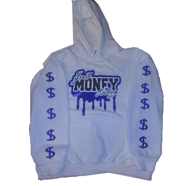 JUST MONEY DRIPPING HOODIE (BLUE)