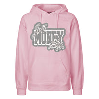 JUST MONEY HOODIE (PINK/GREY)