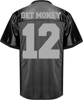 VIVA LAS VEGAS MONEY MAN FOOTBALL JERSEY (CLASSIC BLACK)