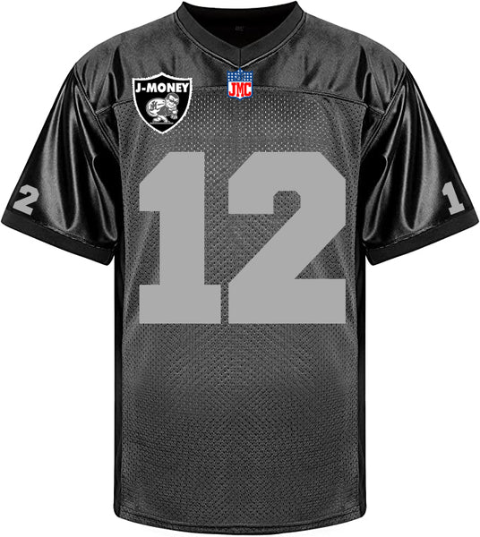VIVA LAS VEGAS MONEY MAN FOOTBALL JERSEY (CLASSIC BLACK)