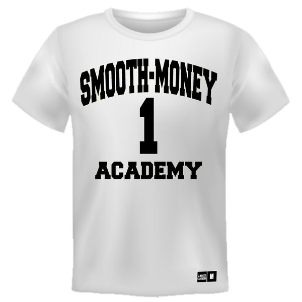 SMOOTH MONEY ACADEMY T-SHIRT (WHITE)