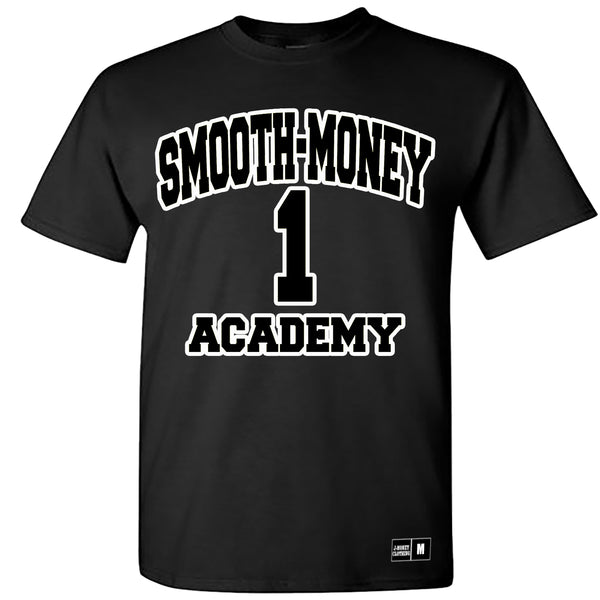 SMOOTH MONEY ACADEMY T-SHIRT (BLACK)