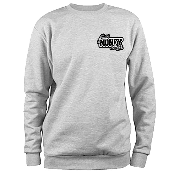 JUST MONEY SWEATSHIRT (GREY/BLACK)