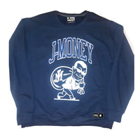 MONEY MAN SWEATSHIRT (NAVY BLUE)