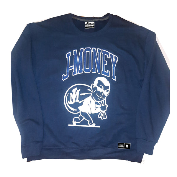 MONEY MAN SWEATSHIRT (NAVY BLUE)