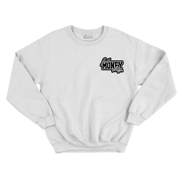 JUST MONEY SWEATSHIRT (WHITE)