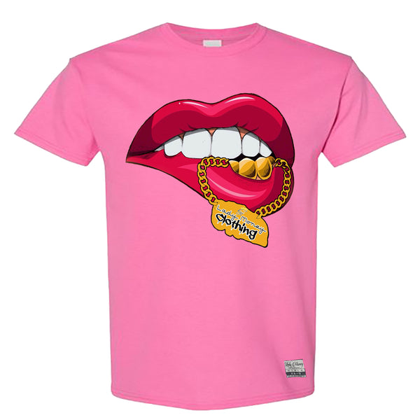 LADY MONEY CHAIN LIPS (PINK)