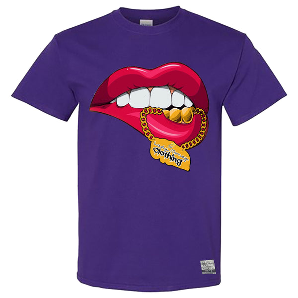 LADY MONEY CHAIN LIPS (PURPLE)