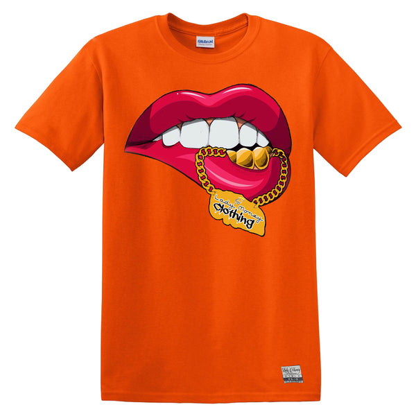 LADY MONEY CHAIN LIPS (ORANGE)