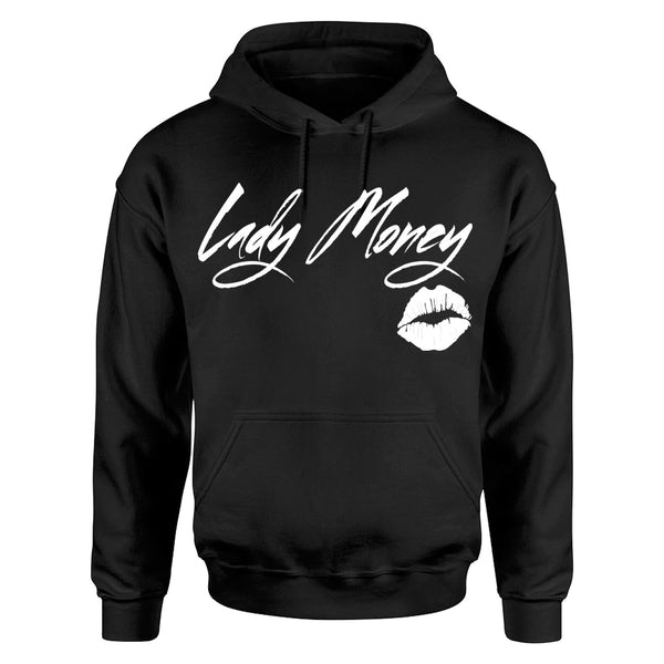 PRETTY MONEY LIPS HOODIE (BLACK)