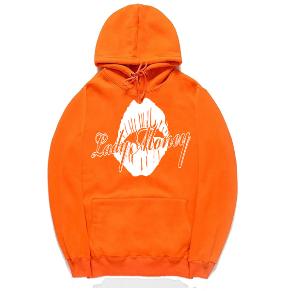 CLASSIC MONEY LIPS HOODIE (ORANGE)