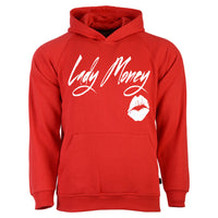 PRETTY MONEY LIPS HOODIE (RED)