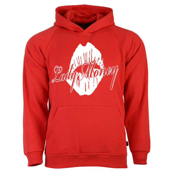 CLASSIC MONEY LIPS HOODIE (RED)