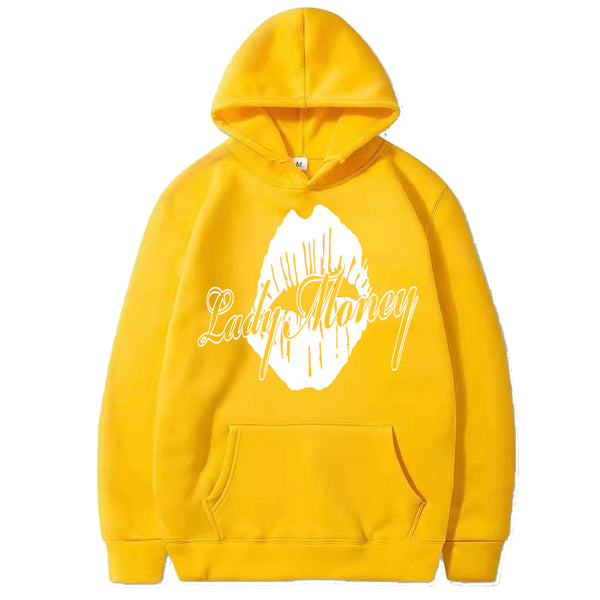 CLASSIC MONEY LIPS HOODIE (YELLOW)