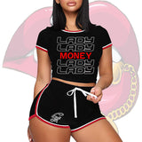 LADY MONEY SUMMER MONEY OUTFIT (BLACK)