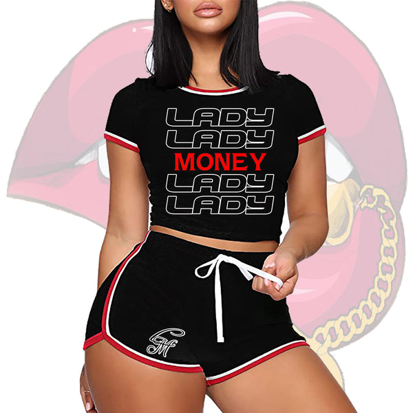 LADY MONEY SUMMER MONEY OUTFIT (BLACK)