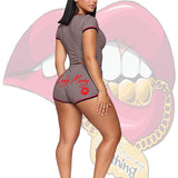 LADY MONEY SUMMER MONEY OUTFIT (BROWN)