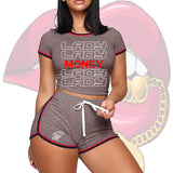 LADY MONEY SUMMER MONEY OUTFIT (BROWN)