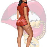 LADY MONEY SUMMER MONEY OUTFIT (ORANGE)