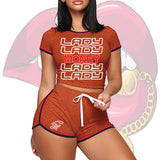 LADY MONEY SUMMER MONEY OUTFIT (ORANGE)