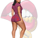 LADY MONEY SUMMER MONEY OUTFIT (PURPLE)