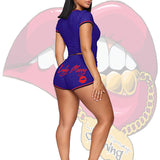 LADY MONEY SUMMER MONEY OUTFIT (ROYAL BLUE)