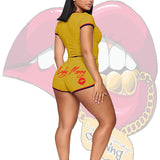 LADY MONEY SUMMER MONEY OUTFIT (YELLOW)