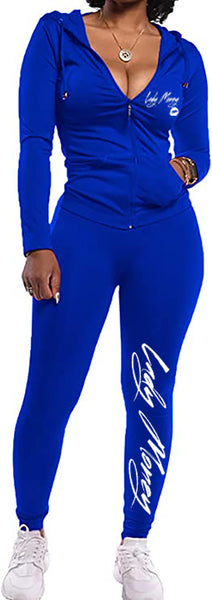 MONEY TRACKSUIT SET (BLUE)