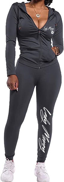 MONEY TRACKSUIT SET (GREY)