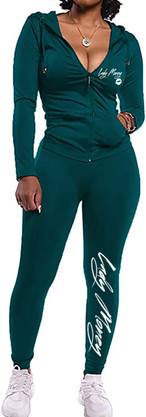 MONEY TRACKSUIT SET (GREEN)