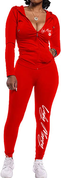 MONEY TRACKSUIT SET (RED)