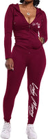 MONEY TRACKSUIT SET (WINE RED)