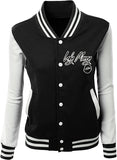 LADY MONEY CLOTHING VARSITY MONEY JACKET (BLACK)