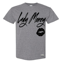 PRETTY LIPS MONEY (GREY/BLACK)