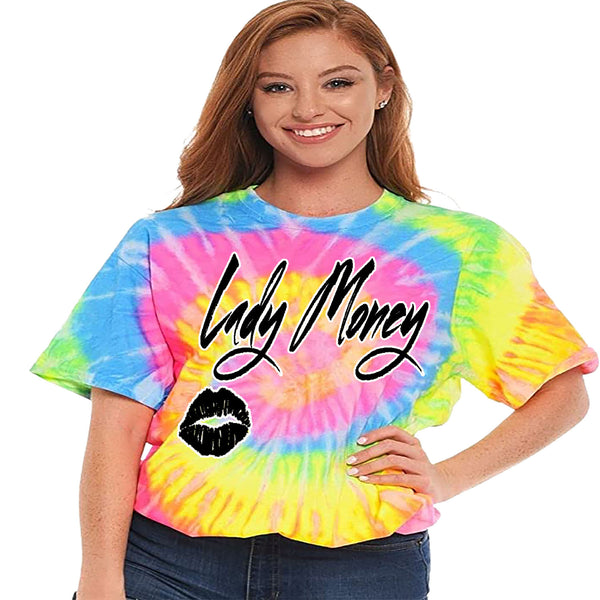 PRETTY LIPS MONEY (RAINBOW TYE DYE)