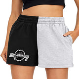 LADY MONEY SUMMER MONEY SHORTS (BLACK/GREY)