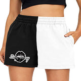 LADY MONEY SUMMER MONEY SHORTS (BLACK/WHITE)