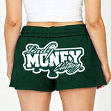 LADY MONEY SUMMER MONEY SHORTS (DARK GREEN)