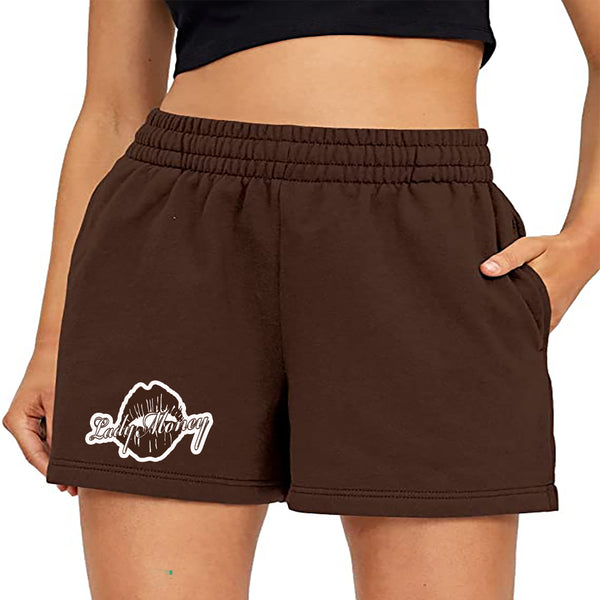 LADY MONEY SUMMER MONEY SHORTS (BROWN)