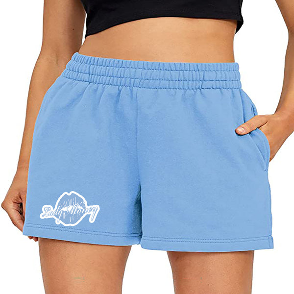 LADY MONEY SUMMER MONEY SHORTS (LIGHT BLUE)
