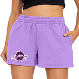 LADY MONEY SUMMER MONEY SHORTS (PURPLE)